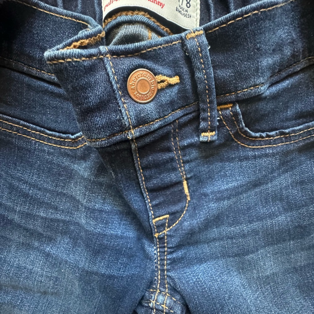 Abercrombie Kids Blue Skinny Jeans Modern Style - Picture 6 of 6